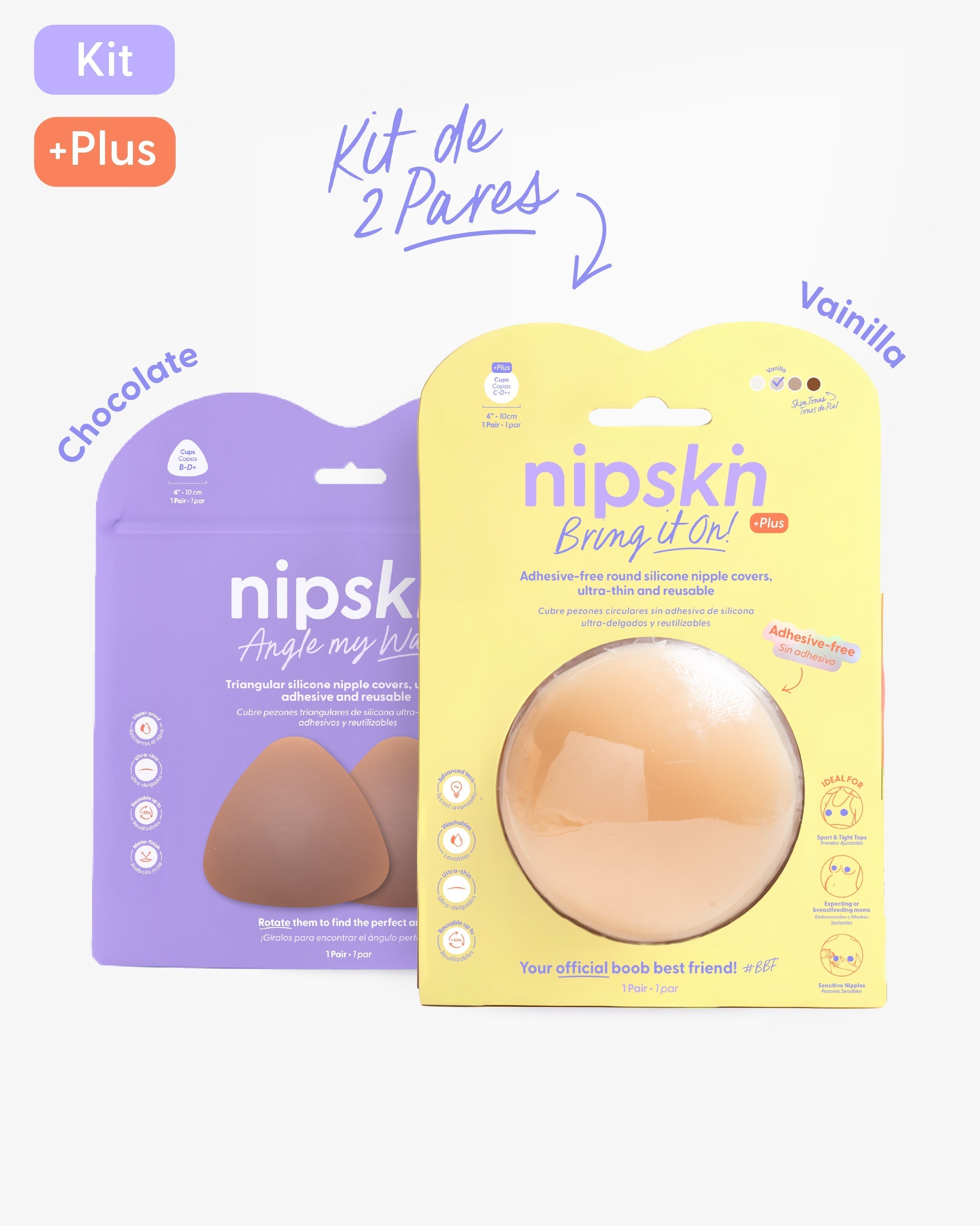 Pezoneras de Silicon - Nipskin® México