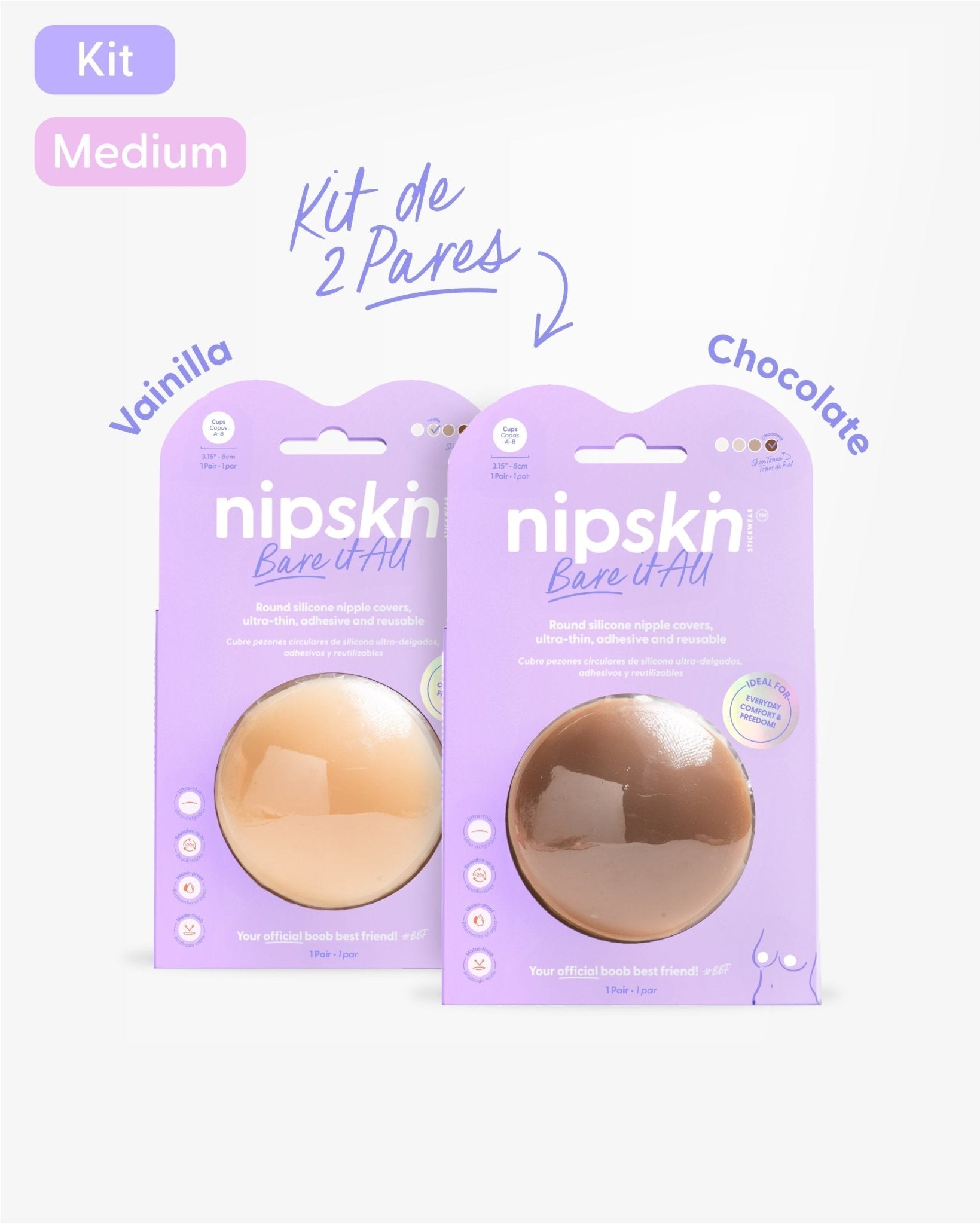 Pezoneras de Silicon - Nipskin® México
