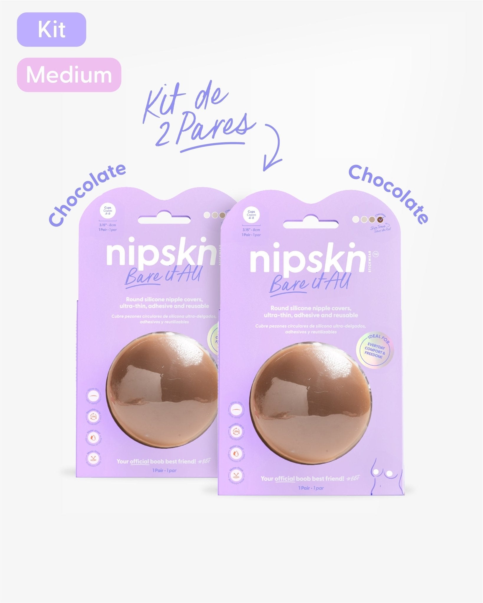 Pezoneras de Silicon - Nipskin® México