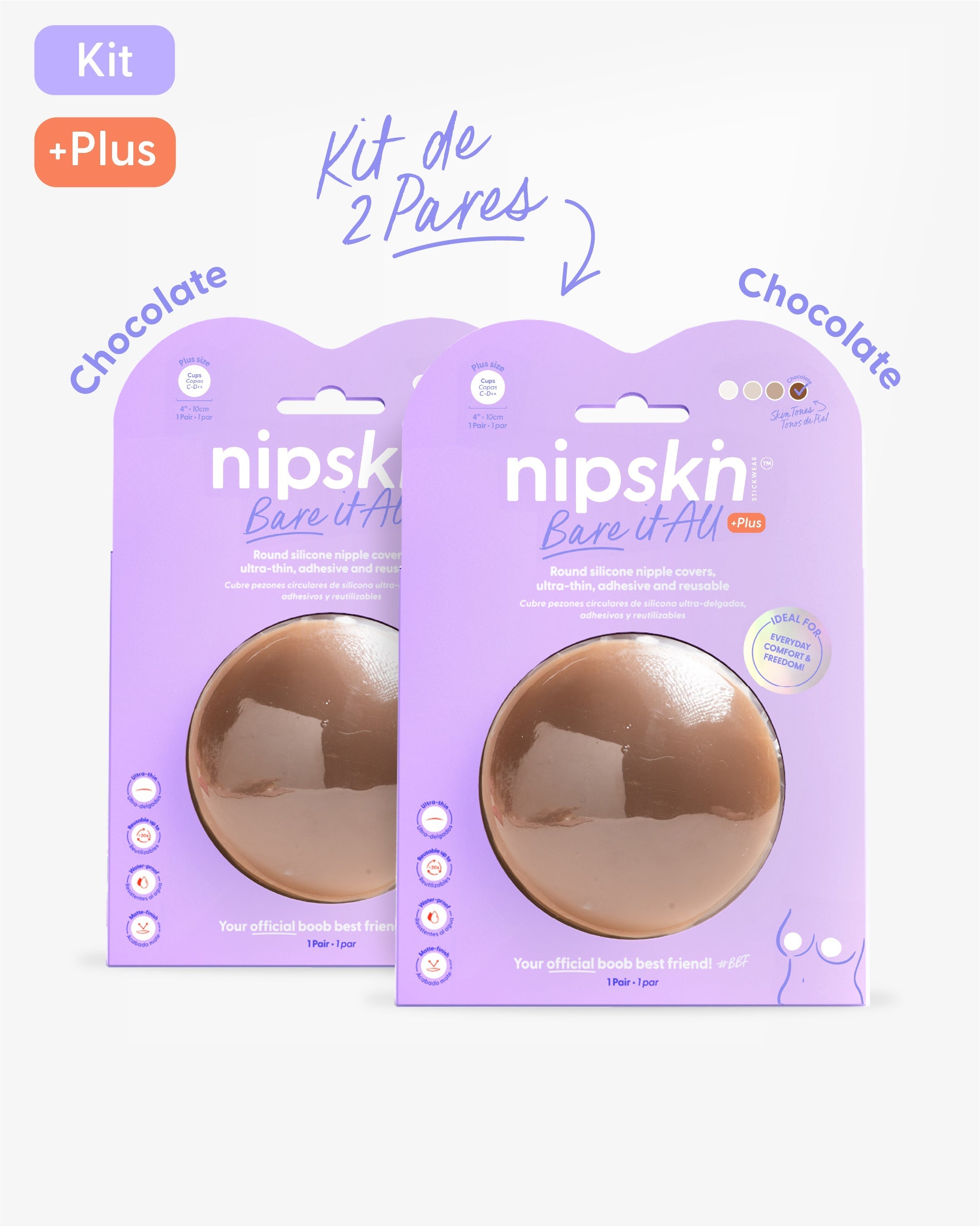 Pezoneras de Silicon - Nipskin® México
