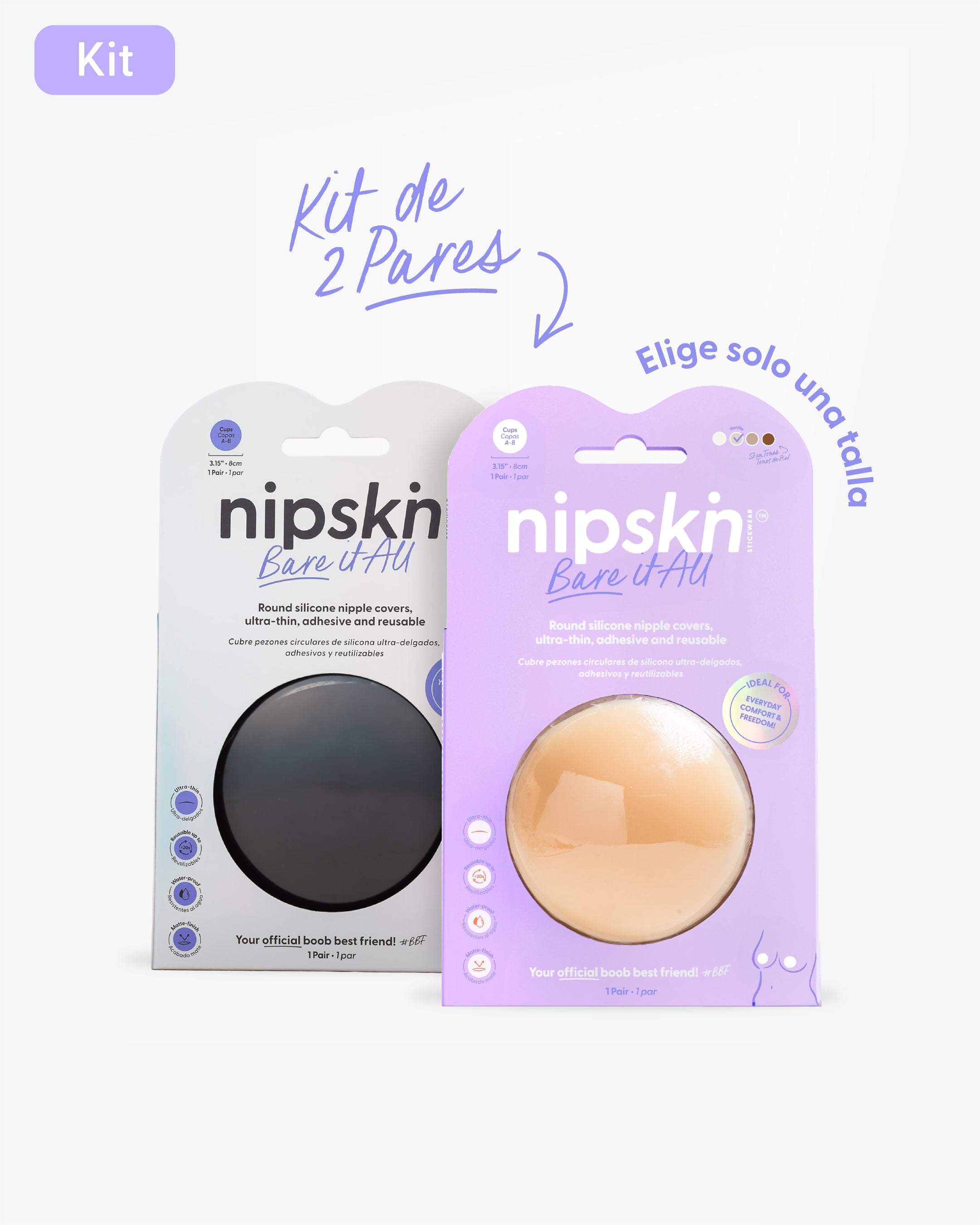 Pezoneras de Silicon - Nipskin® México