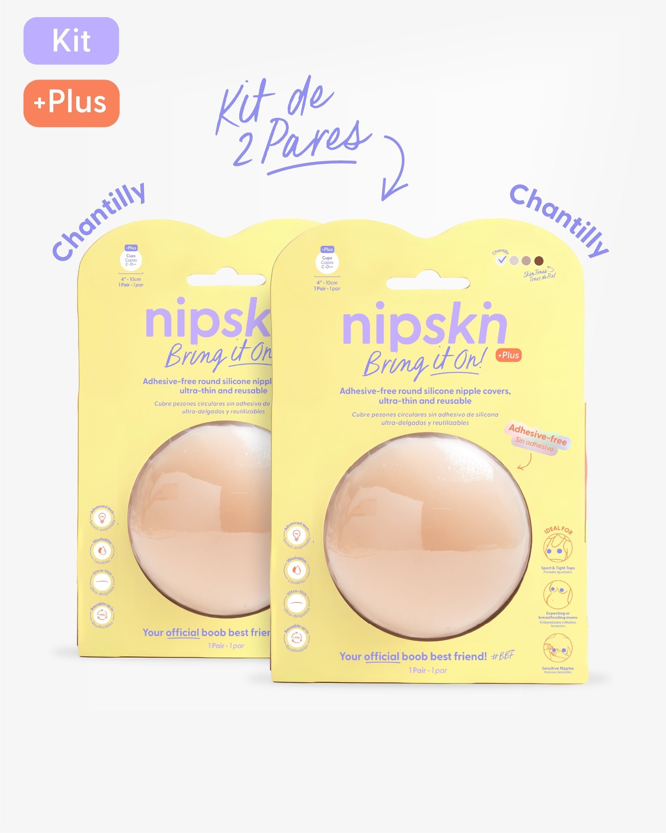 Pezoneras de Silicon - Nipskin® México