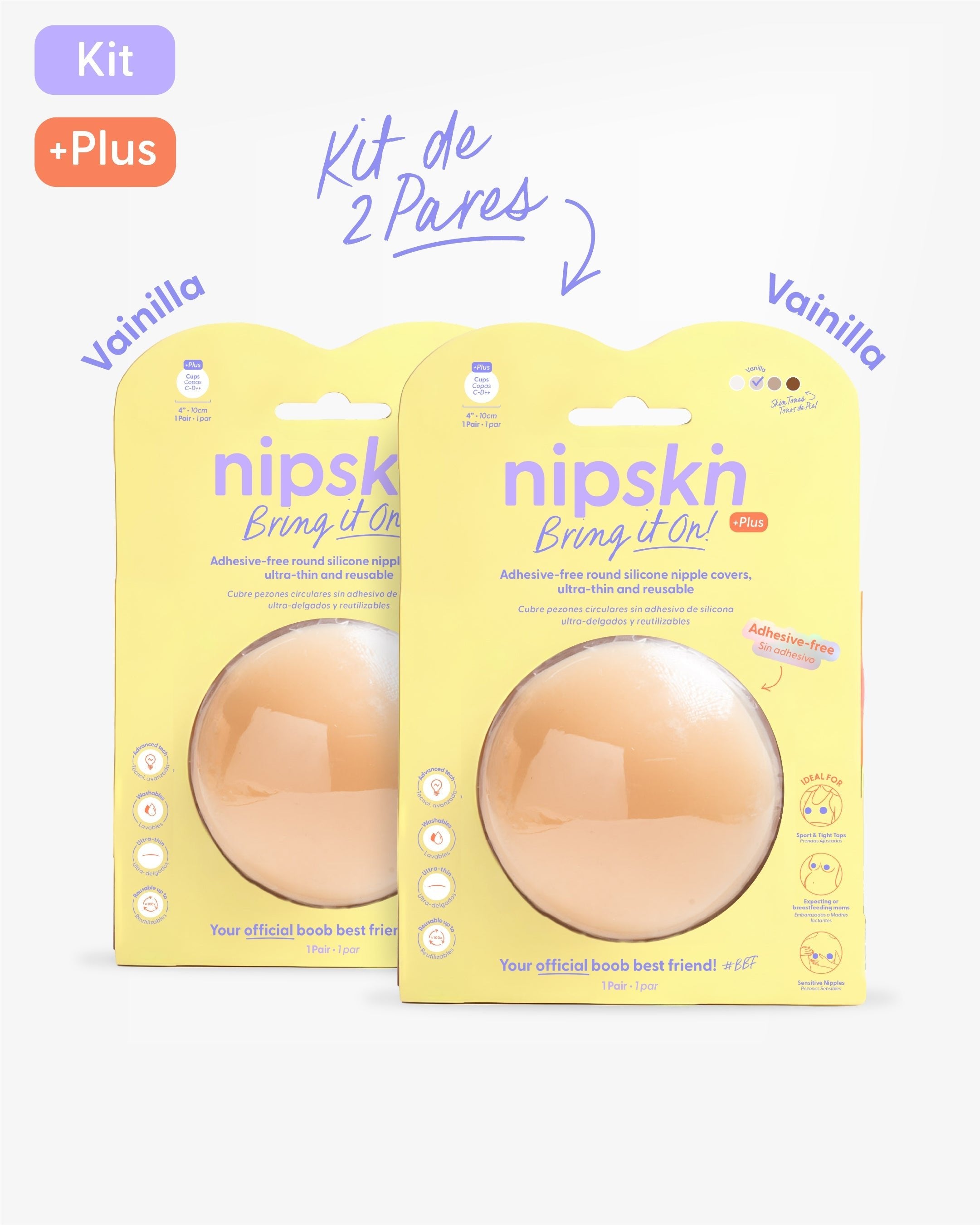Pezoneras de Silicon - Nipskin® México