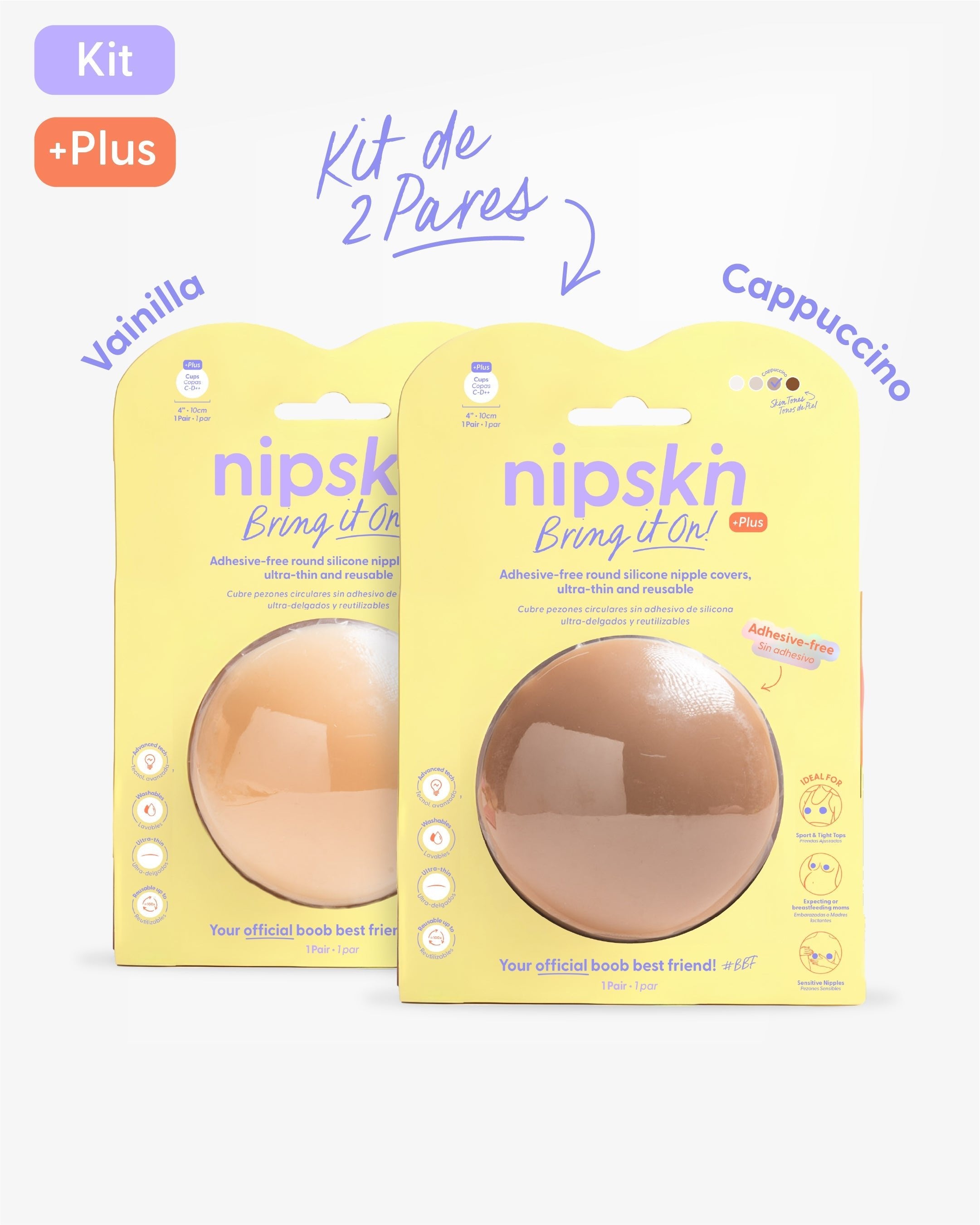 Pezoneras de Silicon - Nipskin® México