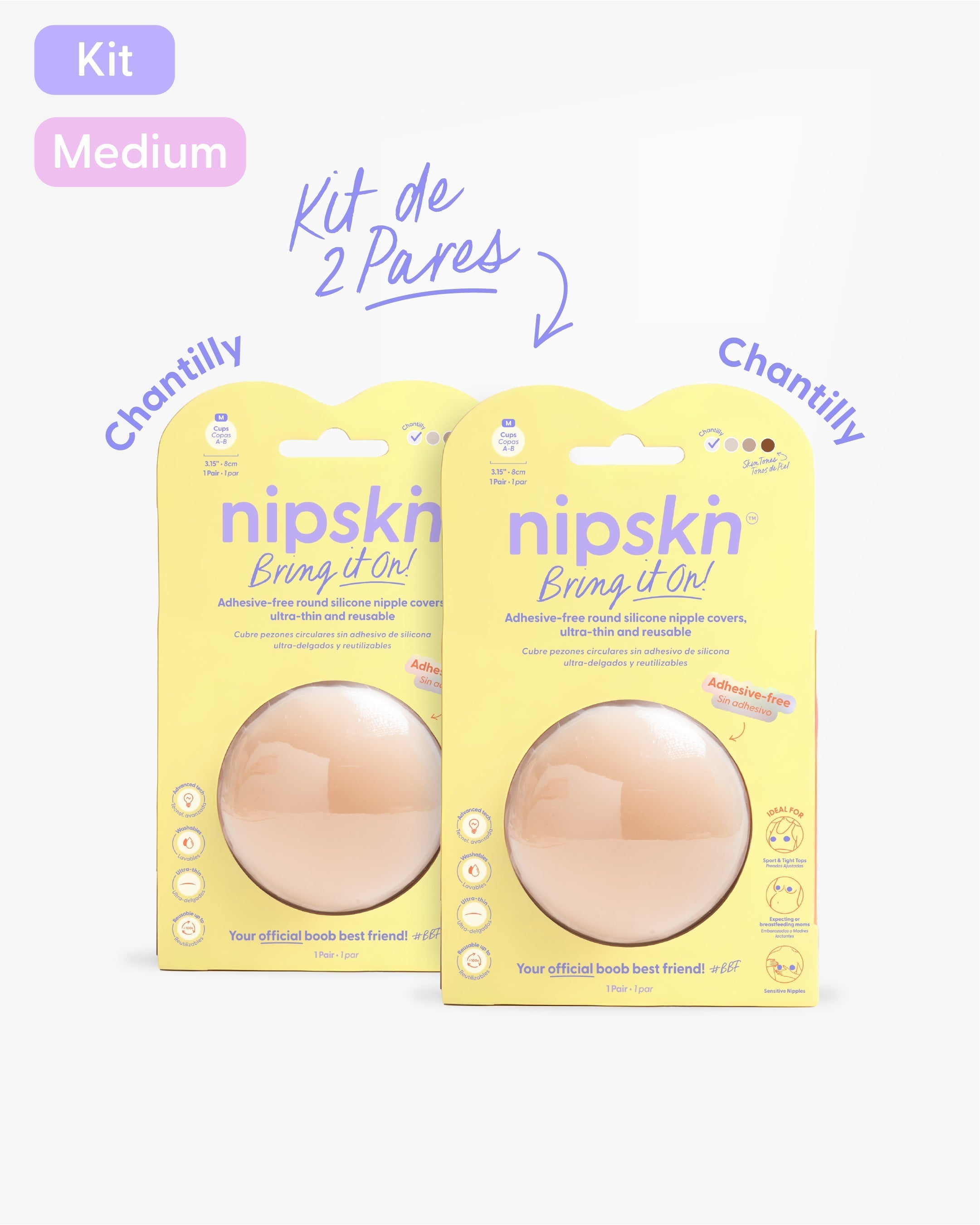 Pezoneras de Silicon - Nipskin® México
