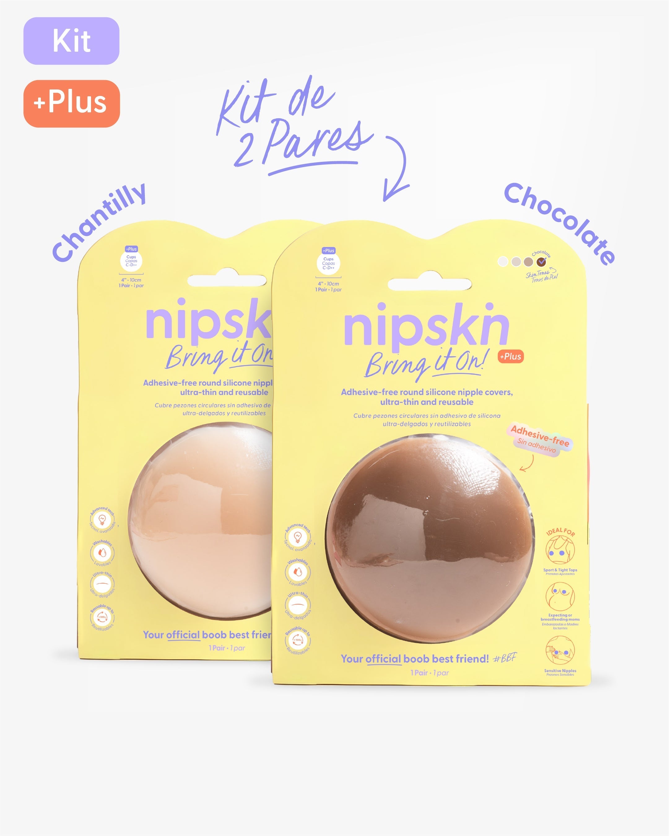 Pezoneras de Silicon - Nipskin® México