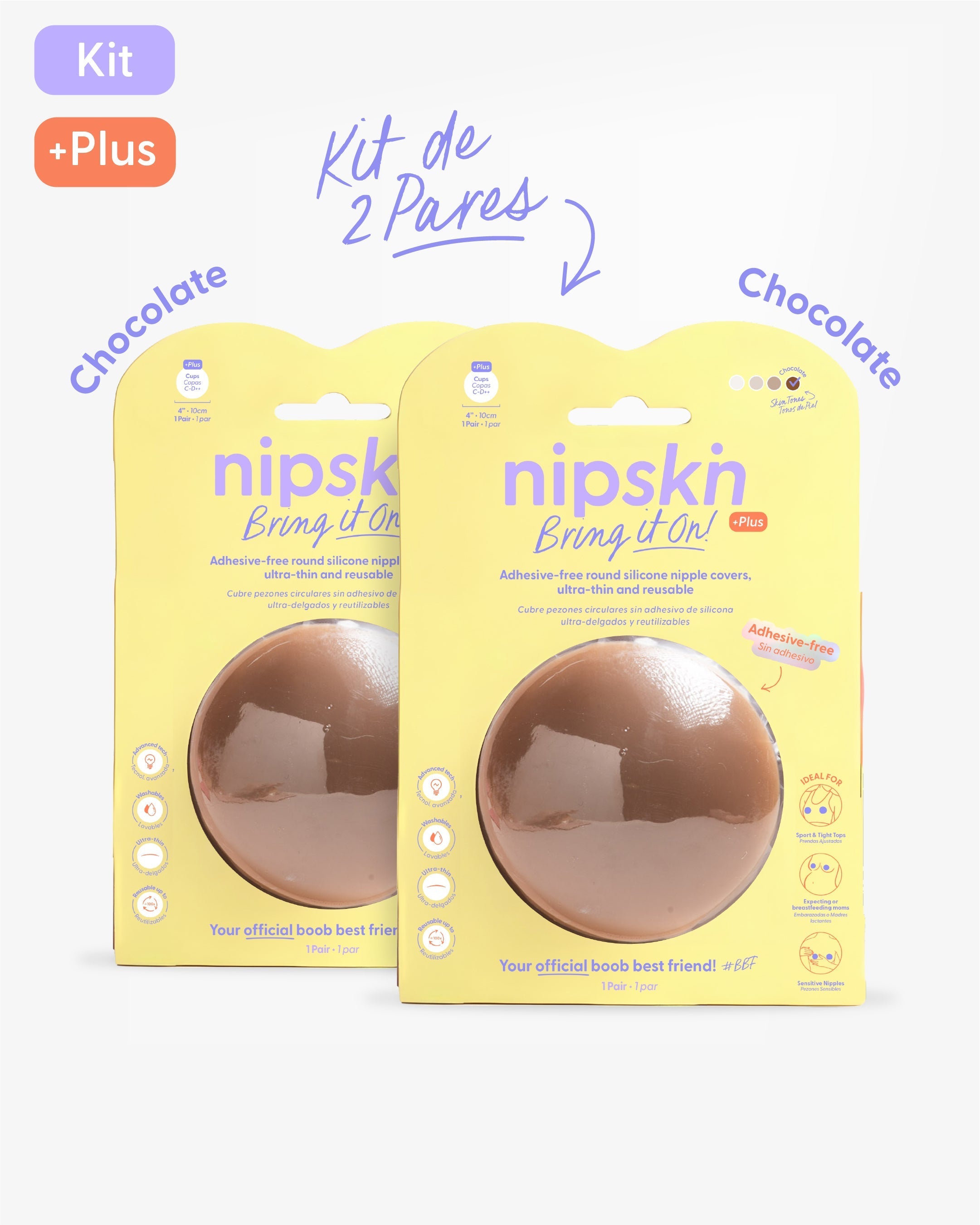 Pezoneras de Silicon - Nipskin® México