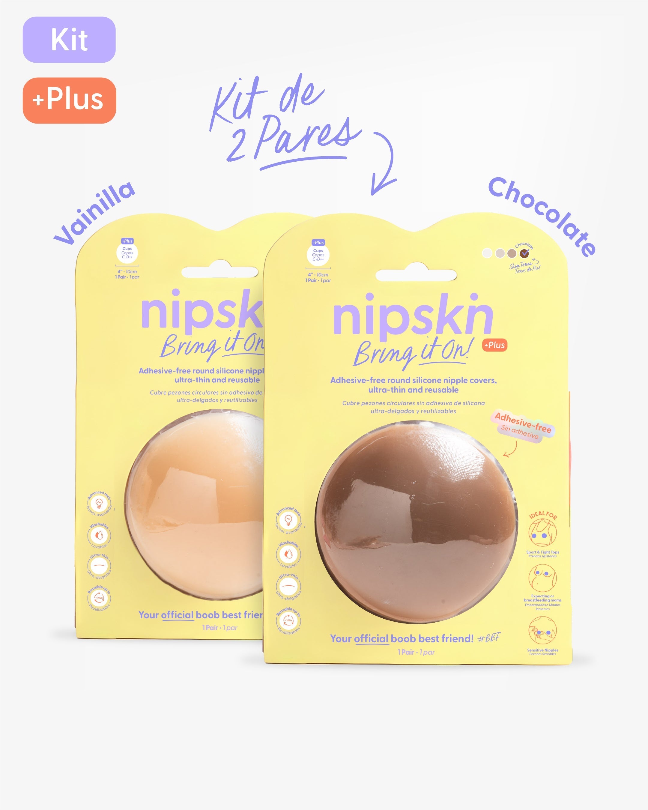 Pezoneras de Silicon - Nipskin® México