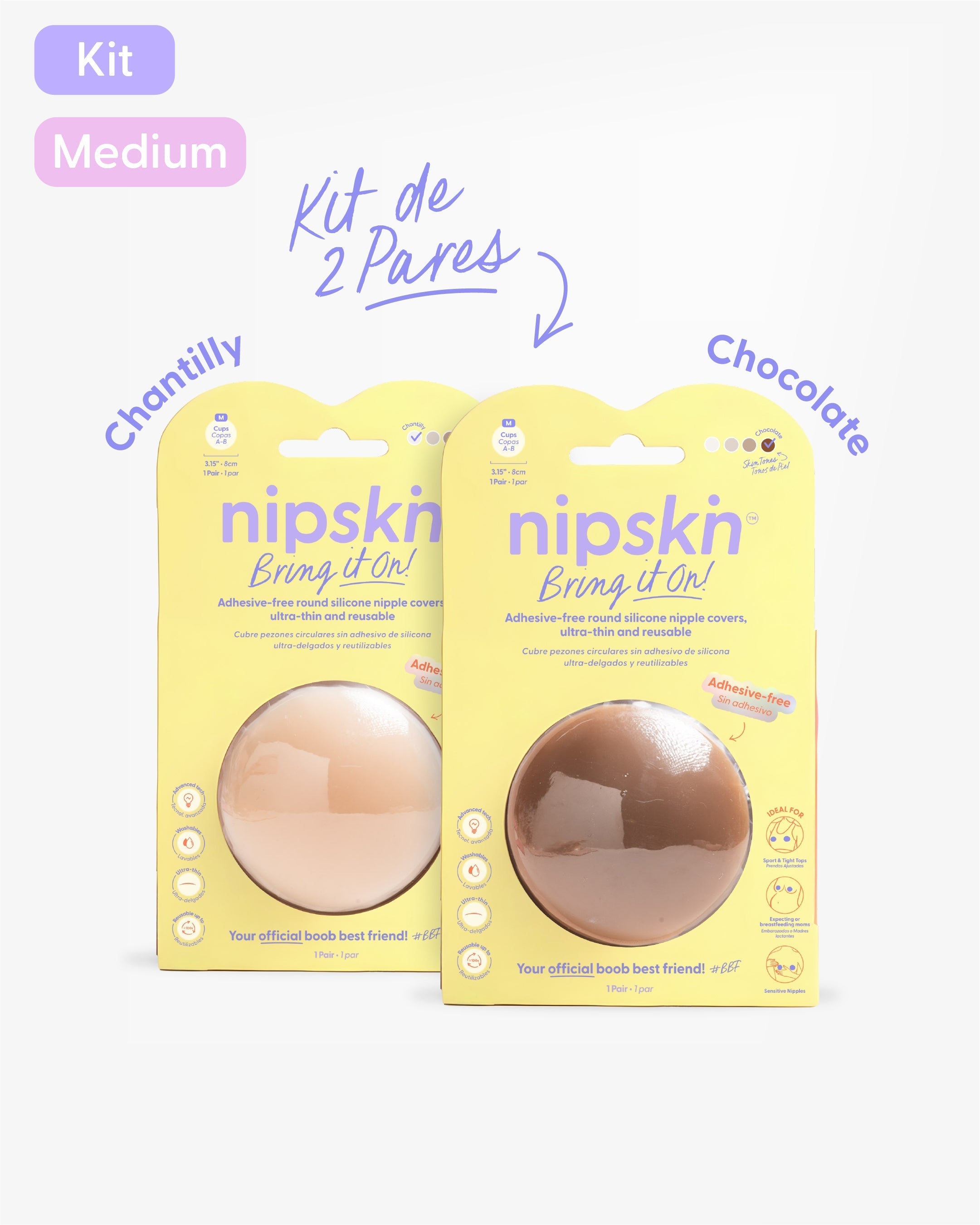 Pezoneras de Silicon - Nipskin® México