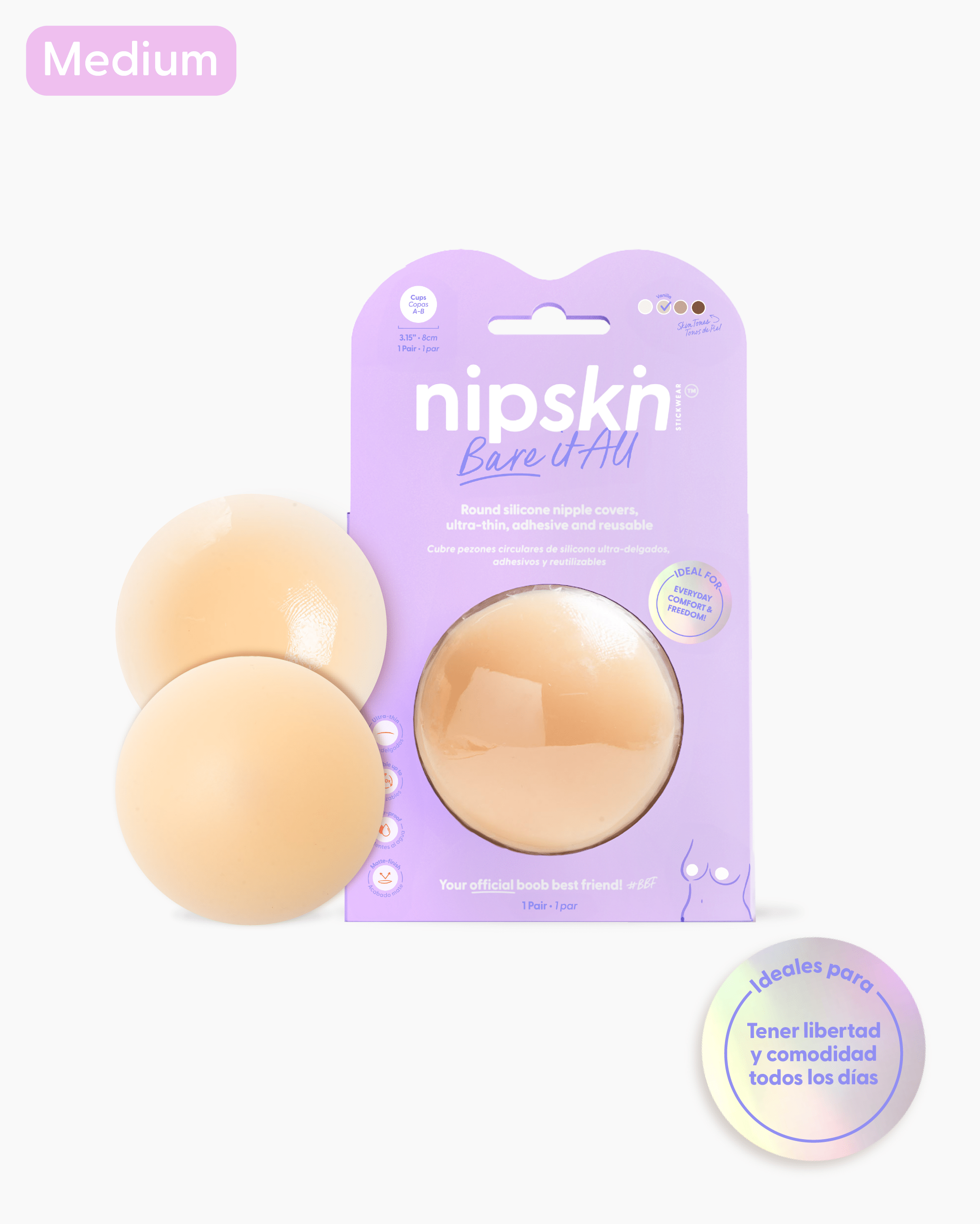 Pezoneras de Silicon - Nipskin® México