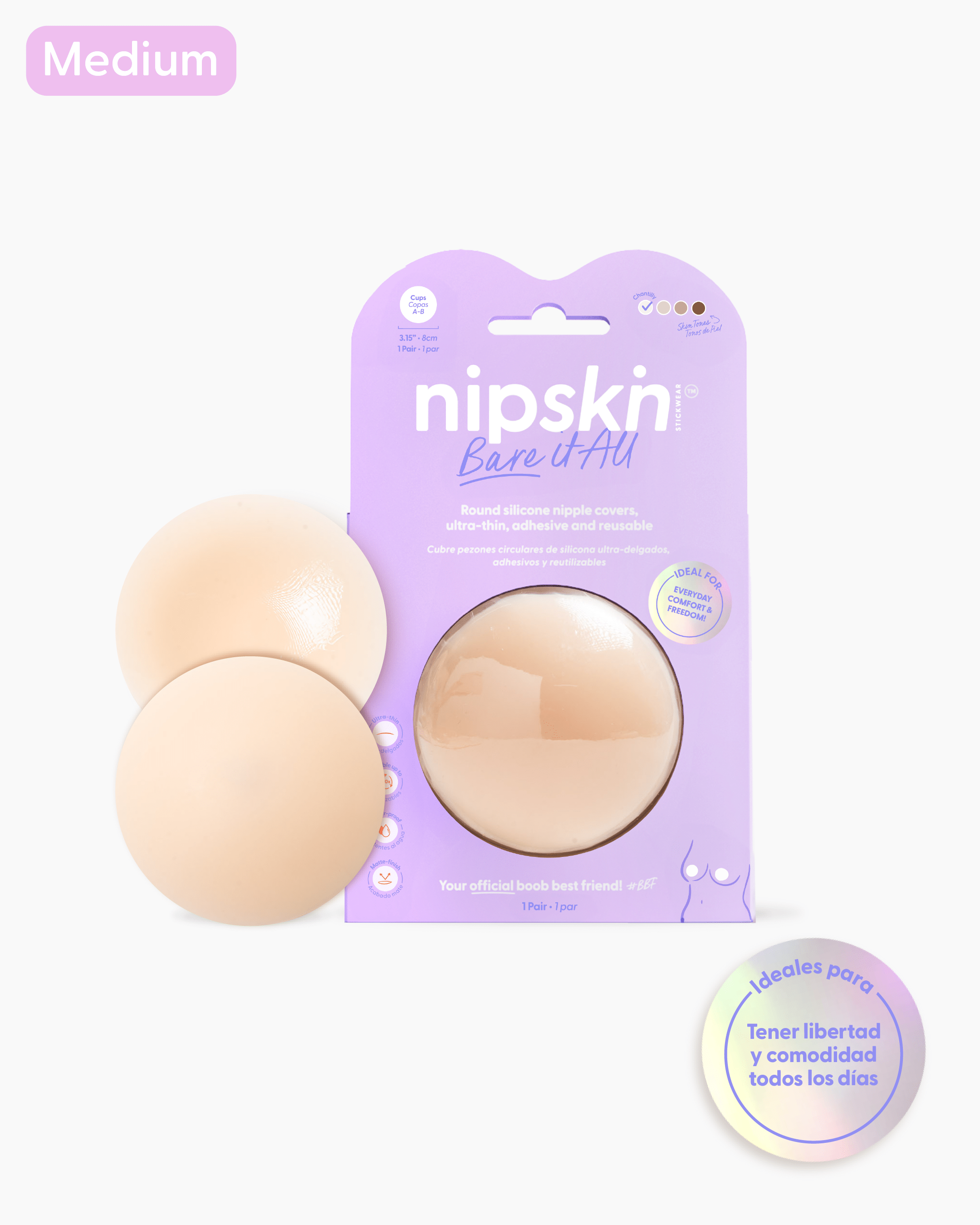Pezoneras de Silicon - Nipskin® México