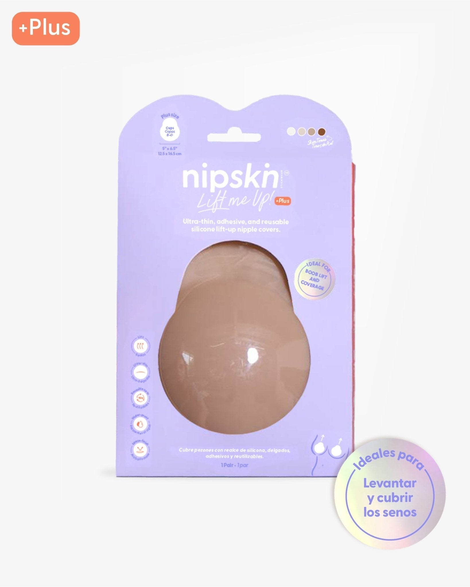 Pezoneras Push Up + Estuche - Nipskin®
