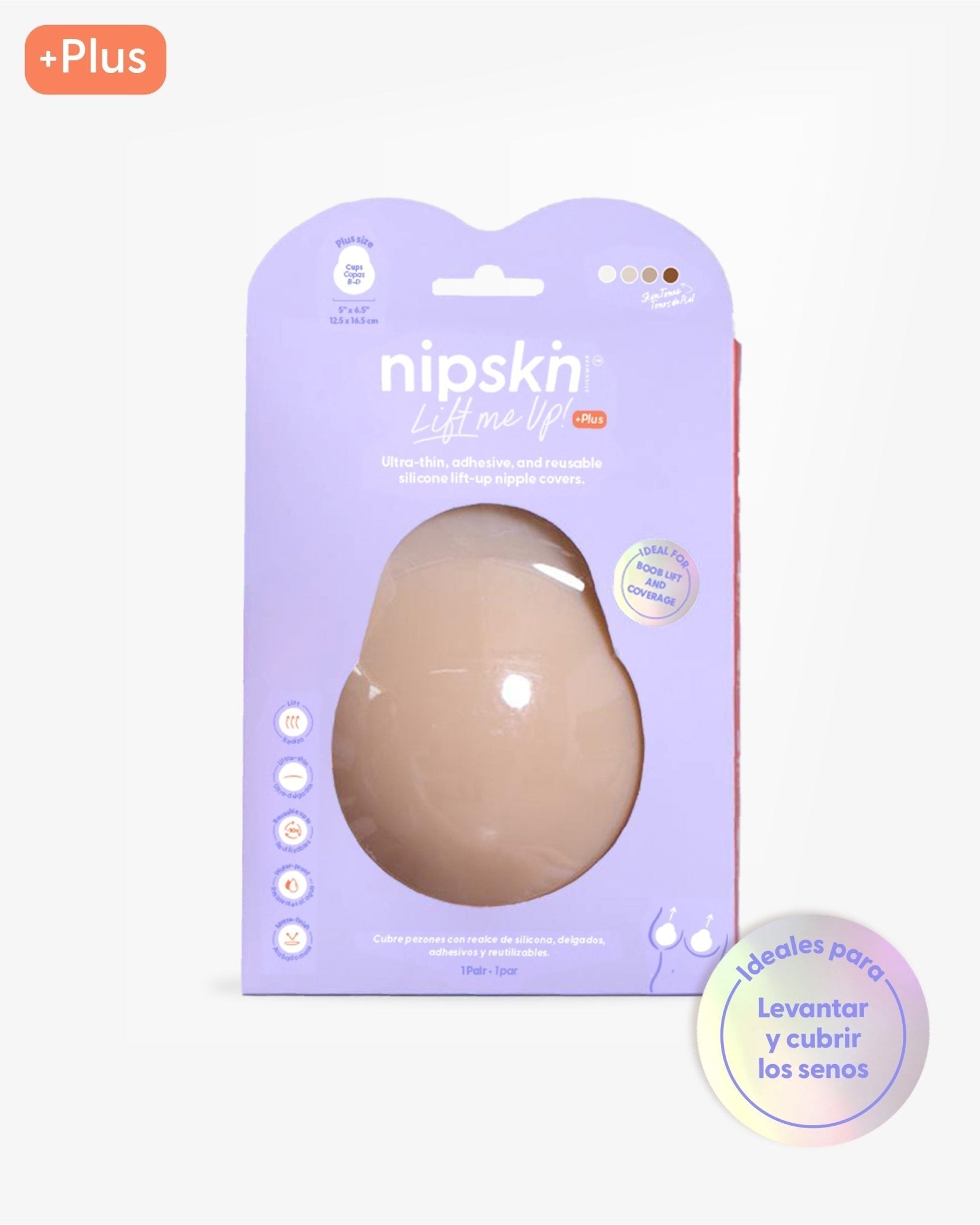 Pezoneras Push Up + Estuche - Nipskin®